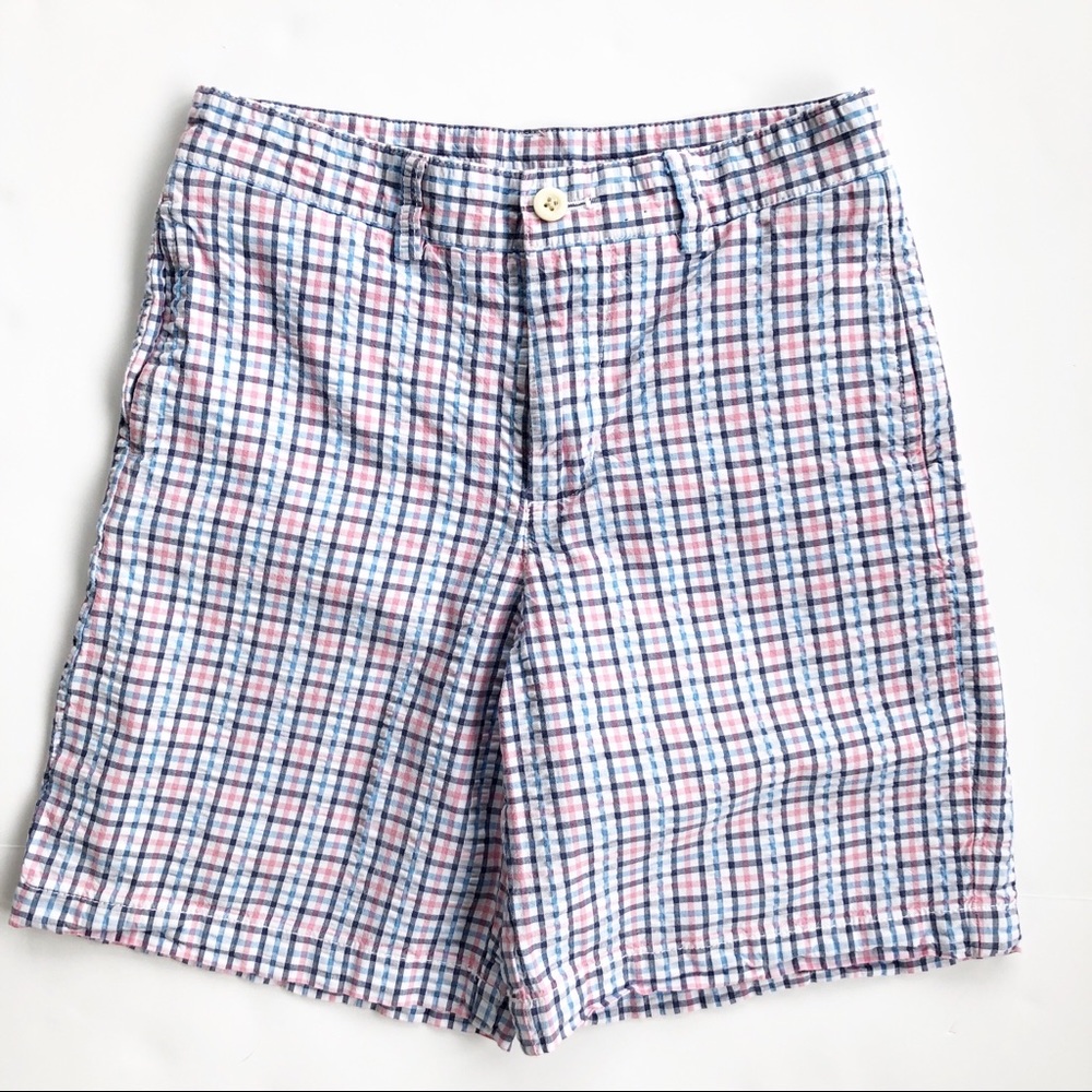 Vineyard Vines boy shorts size 10 multi plaid